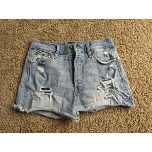 Gap button fly high waist denim Shorts